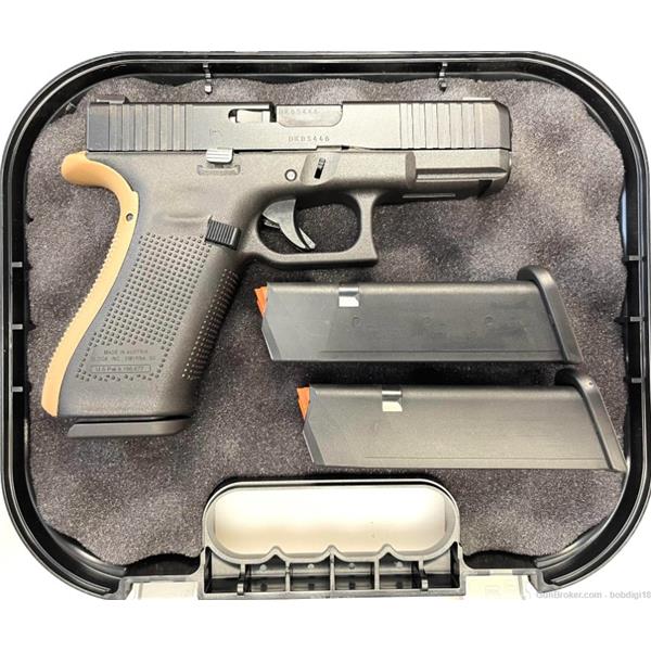 9mm Luger Glock 45 G45 17rd 3 magazines Ameriglo HD Night Sights NO CC FEES 4 inch " barrel