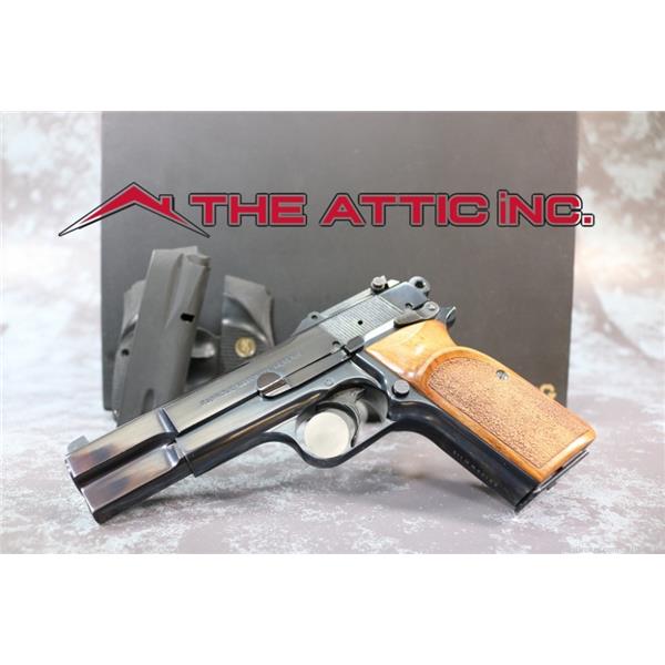 9mm Luger Hi-Power BROWNING HI POWER CAPITAN TANGENT SIGHT w/ FACTORY BOX