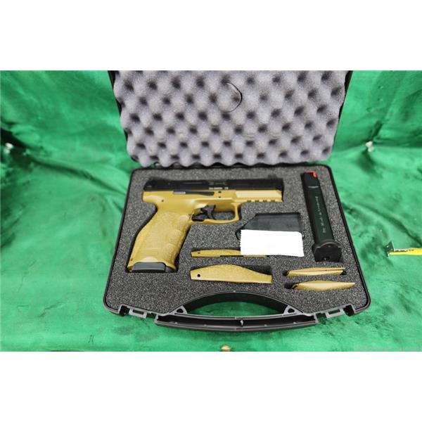 9mm Luger Heckler & Koch / H&K New FDE Model VP9 w/ 4" Barrel 2 17 Rnd Mags 4 inch " barrel