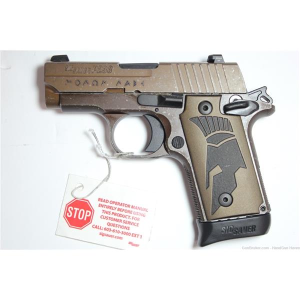 Sig Sauer P238 Spartan II .380 ACP Pistol 798681605132 3 inch " barrel
