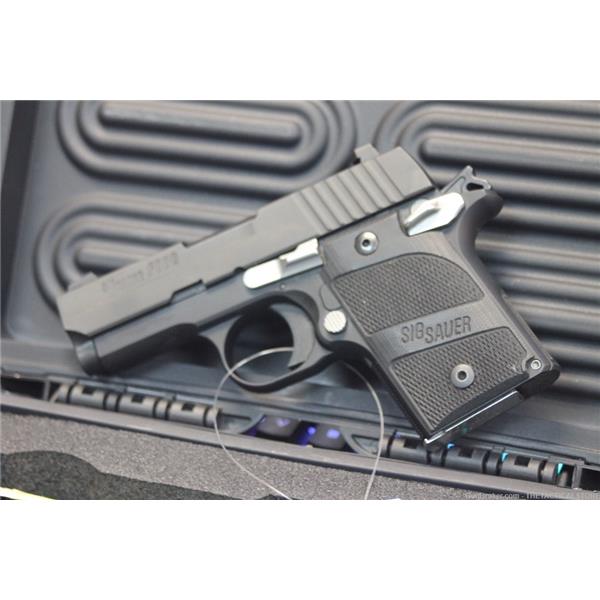 9mm Luger Sig Sauer P938 3" w/Case NoCCFees 3 MAGS NIGHTMARE inch " barrel