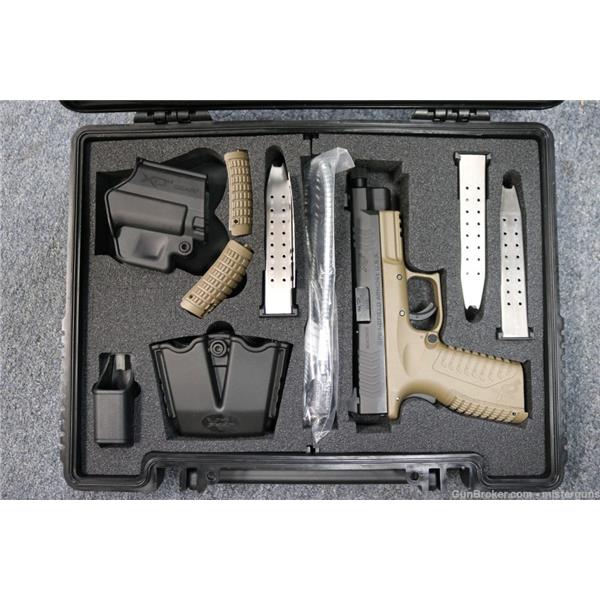 Springfield Armory XDM-9 Tactical Two Tone Threaded Barrel Three magazines SPR-5036-U