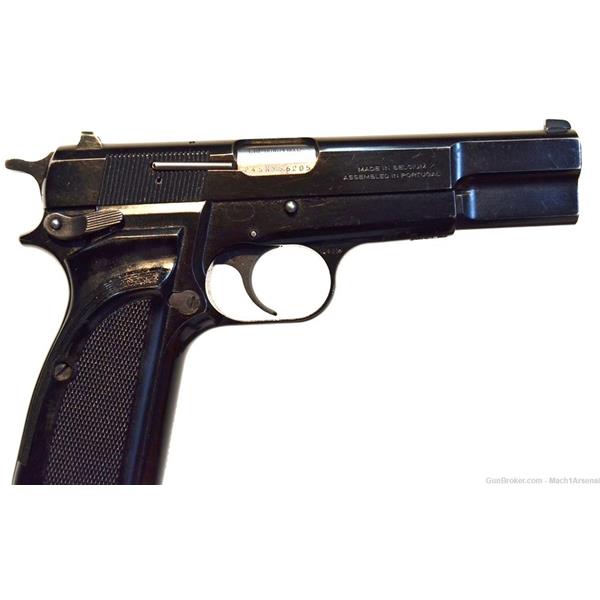 9mm Luger Hi-Power FN Browning Hi Power Surplus MK-III