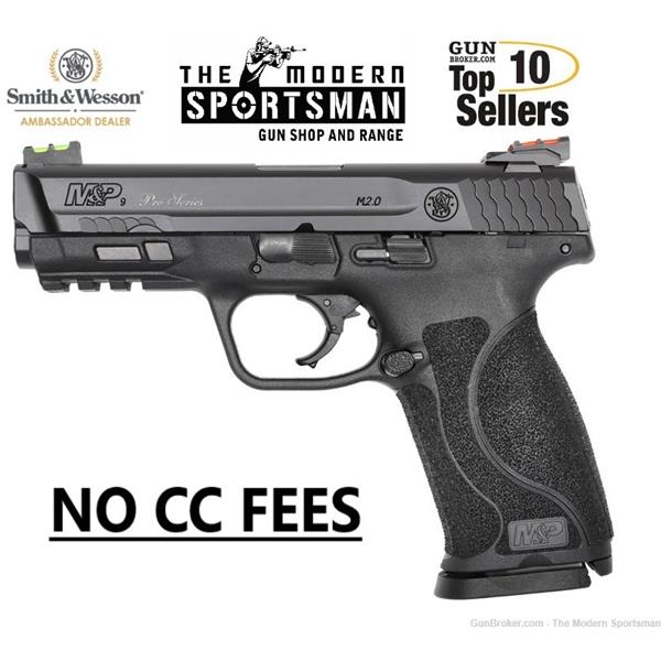 9mm Luger M&P Pro Smith & Wesson / S&W And M&P9 Performance Center MP9 SW Pistol Fiber Optic 022188871128 11818