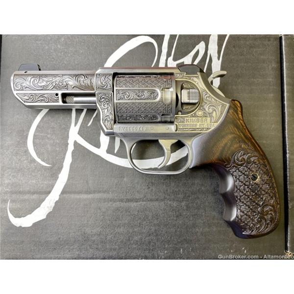 .357 Mag. K6s Stainless Kimber K6 DASA 3" Chateau Engraved by ALTAMONT - Exclusive 3 inch " barrel