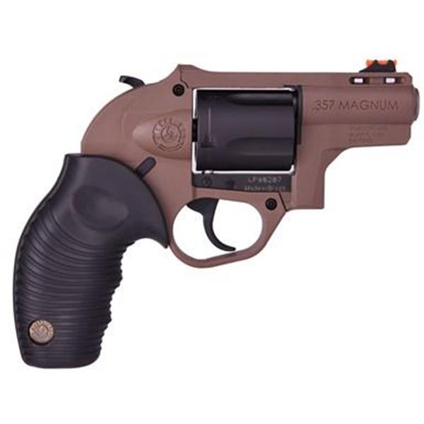 Taurus, 605 Protector Polymer, Double / Single Action, 357 Mag, 2.5" Barrel, 5 Shot, Black Rubber Grip 725327617266