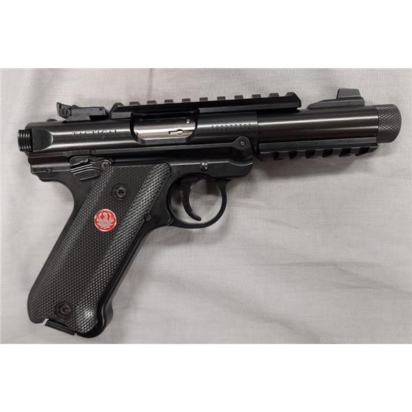 .22 LR Ruger / Sturm, & Co. NIB MARK IV Tactical Semi Auto Pistol 4" .22LR 2x10Rd 40150 736676401505 4 inch " barrel