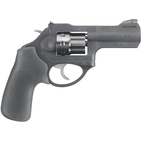 Ruger / Sturm, & Co. 5435 LCRx 22 LR 3" 8 Round Black Hogue Tamer Monogrip Grip Ma 736676054350