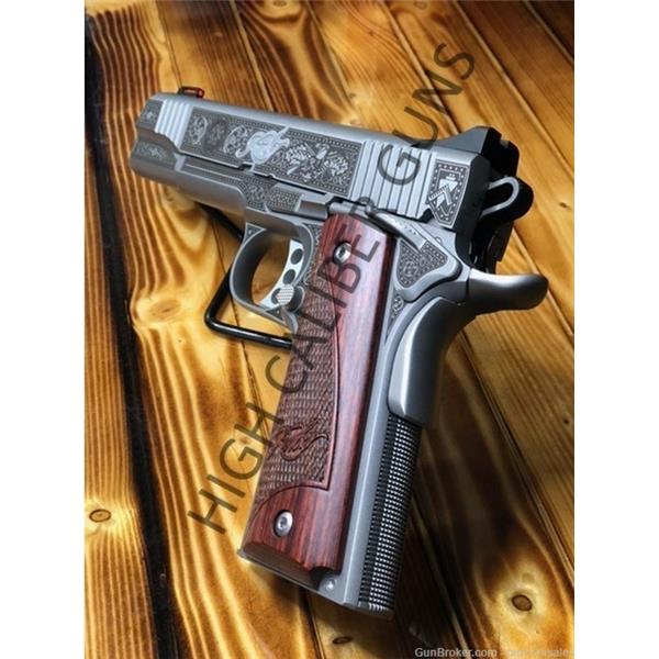 .45 ACP Kimber Stainless II in 45ACP NAVY SEABEE Edition 669278323282 5 inch " barrel 3200328