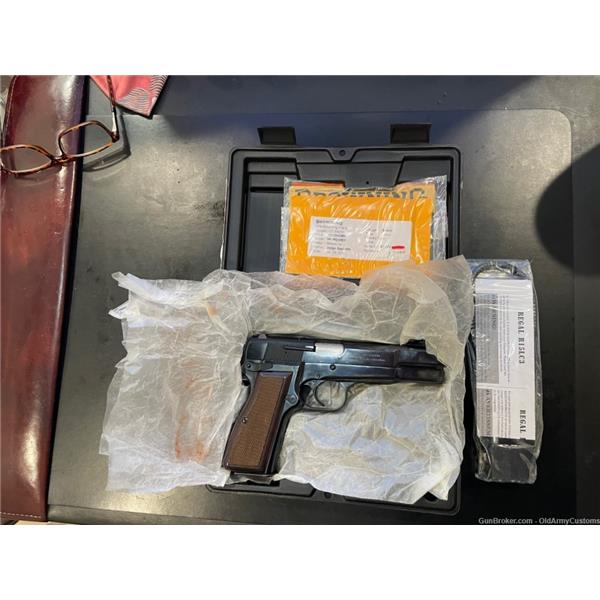 9mm Luger Hi-Power NIB Browning Hi Power Mark III Standard - High Polished Blue Factory Finish 5 inch " barrel