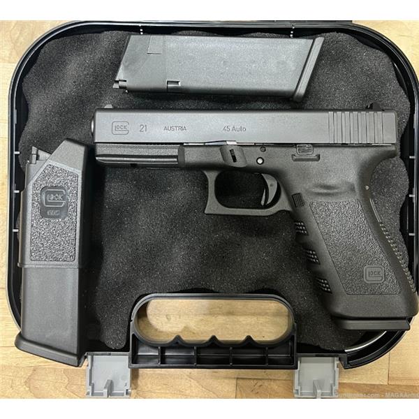 .45 ACP G21 SF Glock, 21SF Gen3, 45 ACP, Purple Label 764503912696 G21SF13AUT