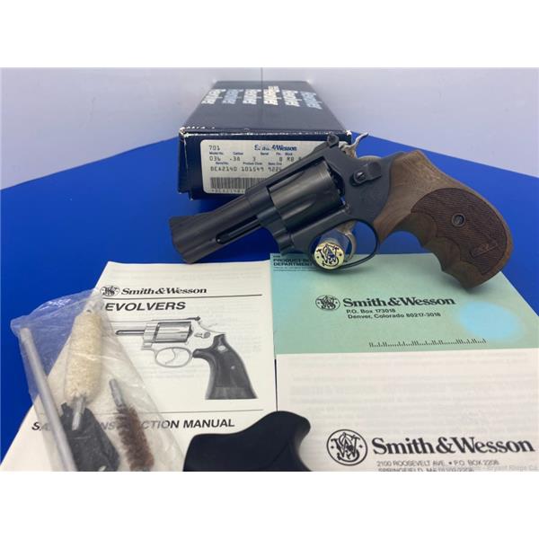.38 Spl. Smith & Wesson / S&W 1989 36-6 Spl Blue 3" *ONE OF 615 EVER MANUFACTURED!* ET