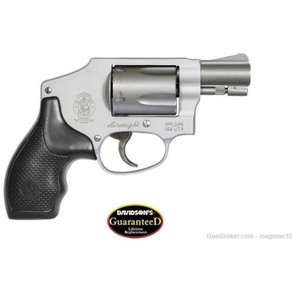 .38 Special +P Smith & Wesson / S&W Model 642 Airweight 38 1.87" Black 163810 NEW