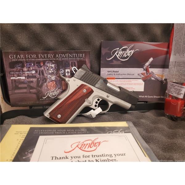 .45 ACP Stainless Ultra Carry II NEW KIMBER ULTRA CARRY TWO-TONE 45 3"BARREL 669278323213 3200321 3 inch " barrel