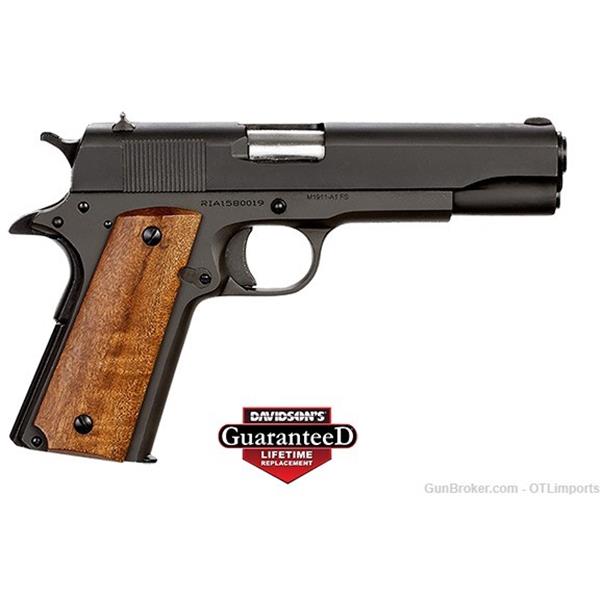 9mm Luger Armscor/Rock Island Armory Armscor / Rock M1911 A1 GI Standard FS 9MM 51615 5 inch " barrel