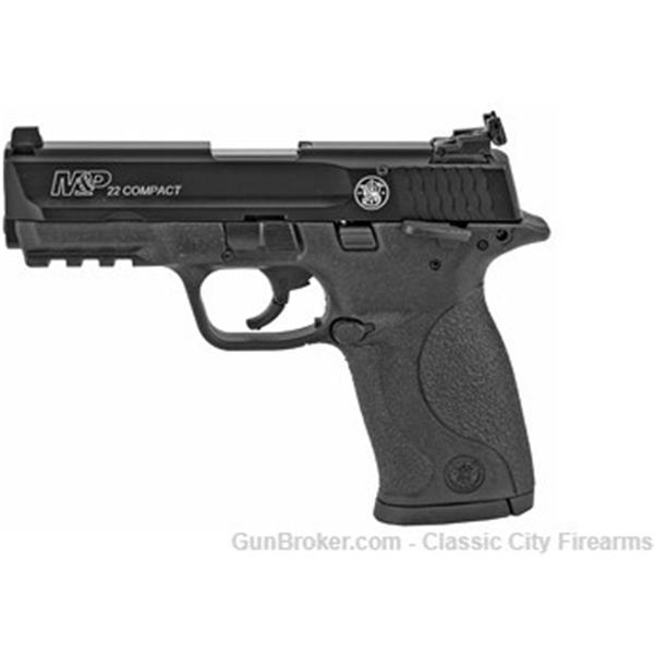 .22 LR M&P22c Smith & Wesson / S&W M&P 22 Compact 10rd C 108390 BLK 3.6" Threaded BBL 3 inch " barrel