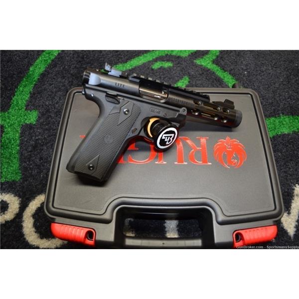 Ruger / Sturm, & Co. Mark IV in .22 LR With 4.4"Trd Brl and 2-10rnd Mags NIB! 43927