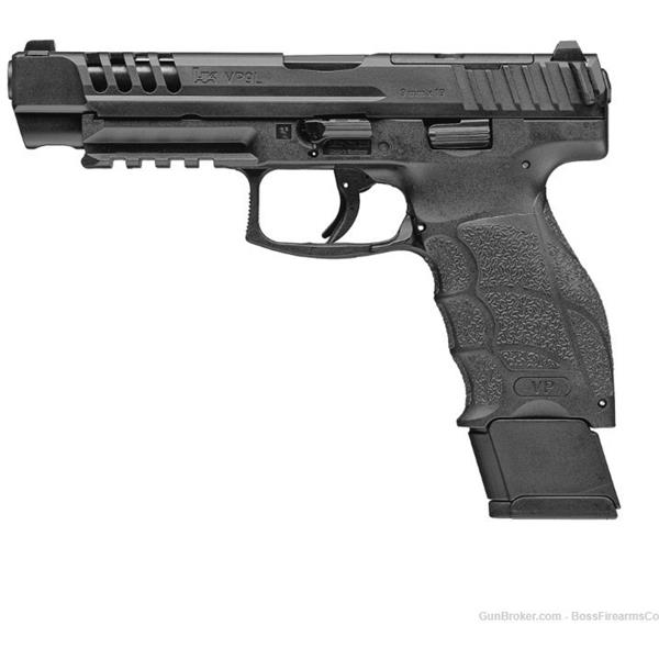 9mm Luger VP9L OR Heckler & Koch / H&K HK Semi-Auto Optics Ready Pistol, NS 81000592 642230262126