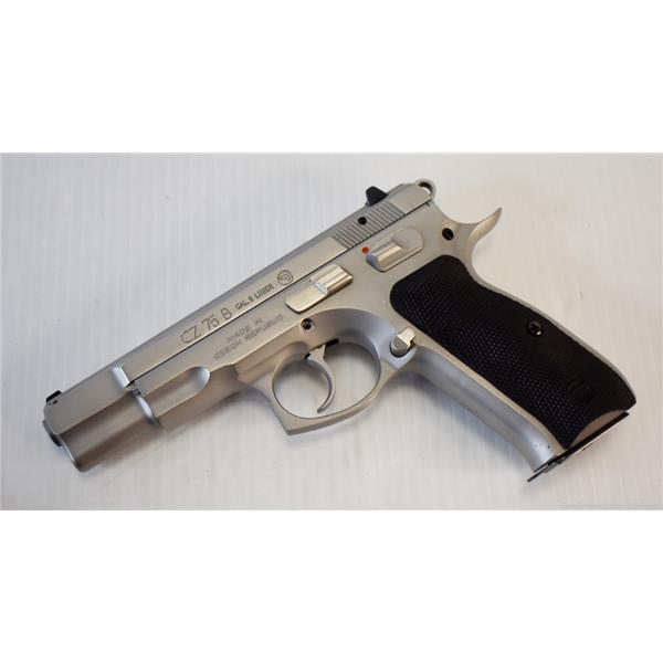 9mm Luger CZ-USA CZ 75B Matte Stainless DA/SA 4.6" 16Rd Semi-Auto Pistol - NO C.C. FEE's 806703911281 Our# G-4301-1 / PBN-FFLBS