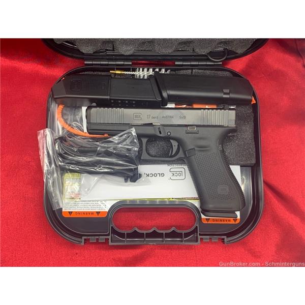 9mm Luger G19 GEN5 GLOCK GEN 5 G17 G5 9MM 17+1 4.49" FS 3-17RD MAGS | FRONT SERRATIONS NEW 764503037108 PA175S203