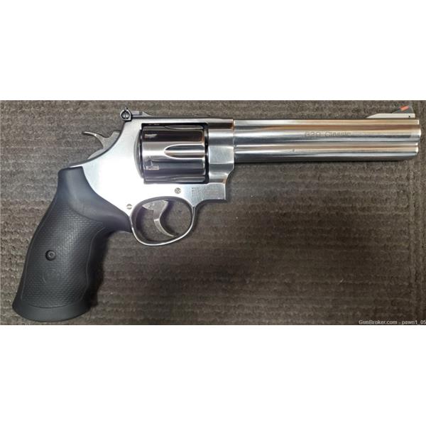 .44 Mag. Smith & Wesson / S&W and 629-6 Magnum Stainless Revolver with 6.5" Barrel NR PB