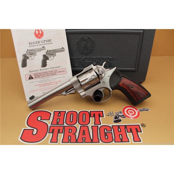 .22 LR GP100 Ruger / Sturm, & Co. GP-100 w/Case .22LR 5.5" NoCCFees 5 inch " barrel