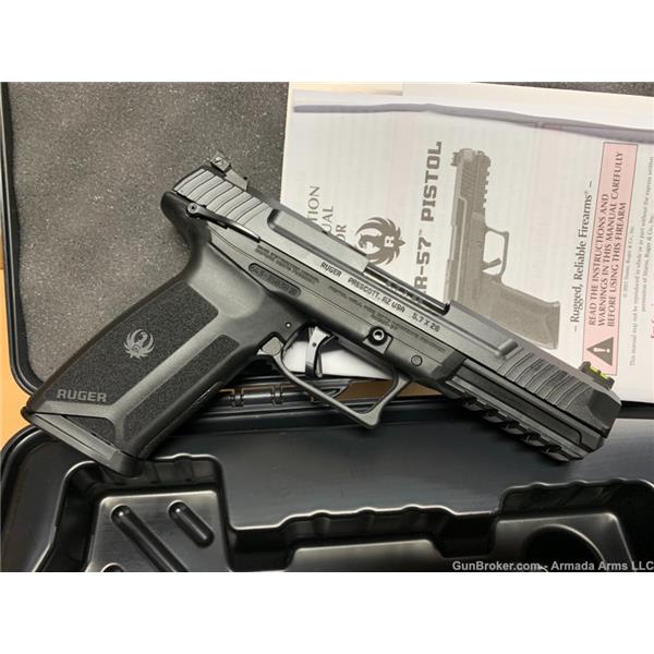 5.7X28mm Ruger / Sturm, & Co. 57, 4.94" barrel, 20rd magazine, Factory new in box! 736676164011