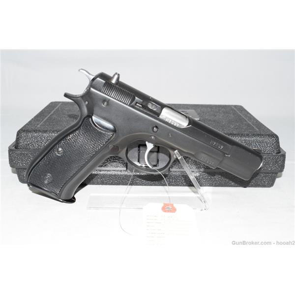 9mm Luger CZ-USA Nice Action Arms CZ Model 75 Pre B Semi Auto Pistol With Box 1991 P 5/21 1453 IRW