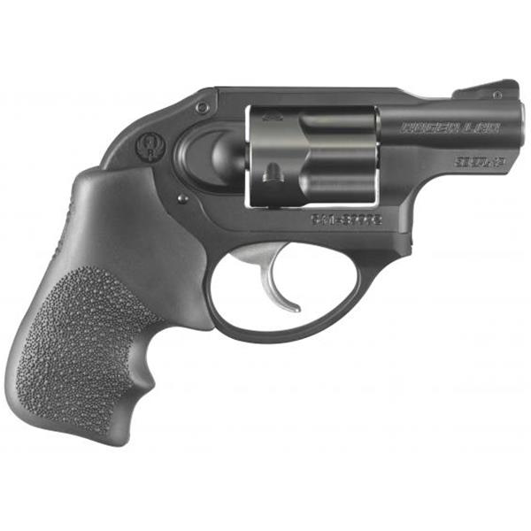 Ruger 5401 LCR DAO 38 Special +P 1.875" 5rd Blk Hogue Tamer Monogrip Black 736676054015