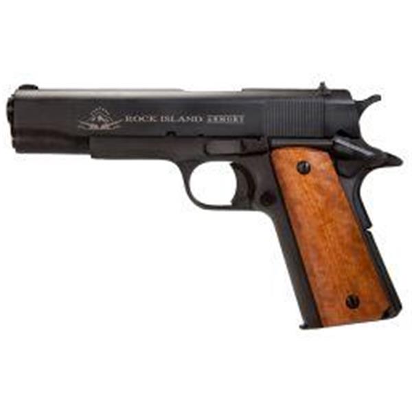 M1911-A1 Rock Island Armory M1911A1 9MM, 5" Barrel, Fixed Sights Parkerized 4806015516156