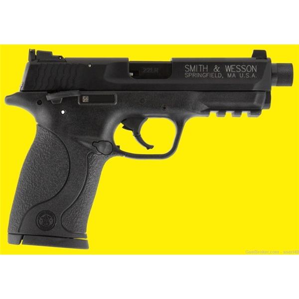 .22 LR M&P22 Compact Smith & Wesson / S&W M&P 22 3.5” Threaded Bbl 10+1 Two Mags #10199 Buy Now Avail! 022188866506 3 inch " barrel