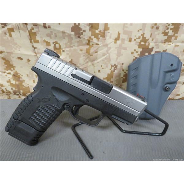 9mm Luger Springfield Armory PENNY! SPRINGFIELD XD-S, 9MM, W/ 4" BARREL, VERY NICE!!