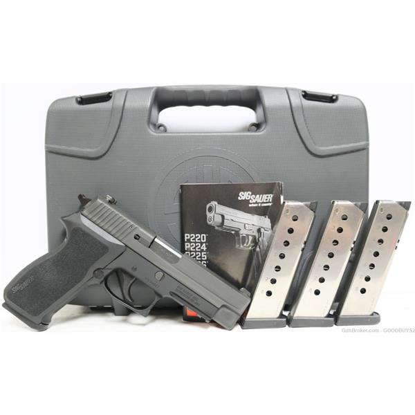 .45 ACP SIG SAUER P220 220R-45-BSS 45 4-8RD MAGS 4.4" SA/DA 220 RARE PENNY SALE 4 inch " barrel