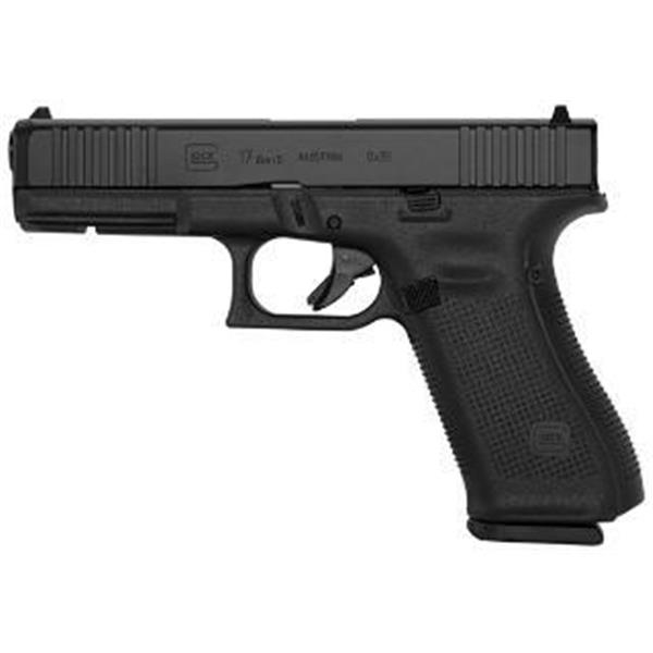 Glock G17 G5 9mm 17+1 4.49 Serr Fs 3-17rd Mags | Front Serrations 764503037108