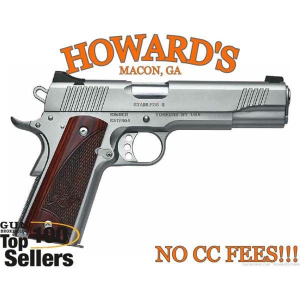Kimber 1911 Stainless II .45 ACP 5” 3200328 NIB 669278323282