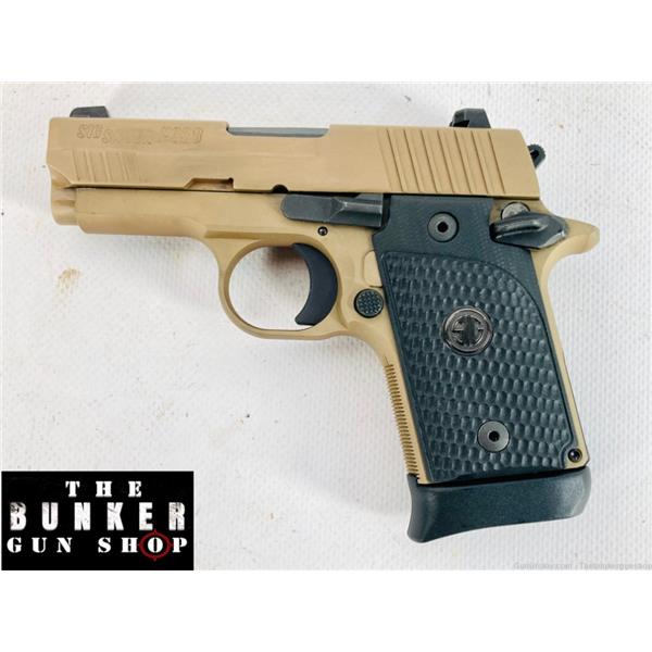 9mm Luger Sig Sauer P938 Emperor Scorpion LNIB 938-9-ESCPN-AMBI NO RES! .01
