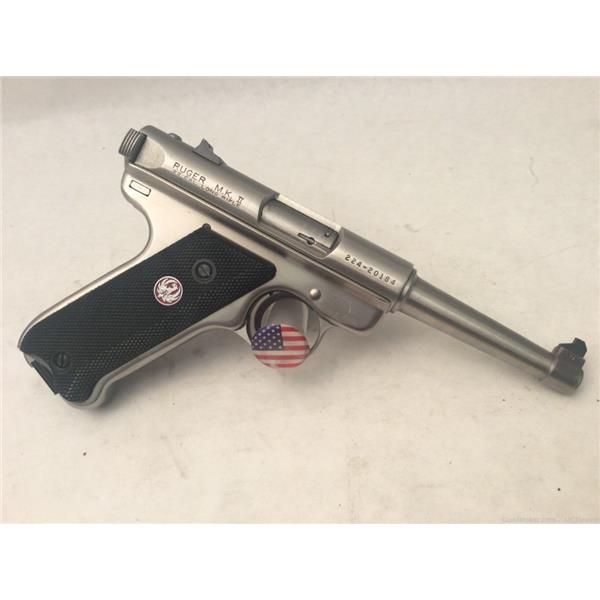Mark II Ruger / Sturm, & Co. 2002 Mk .22 LR 4.75" 10+1 JJ4038737 0180