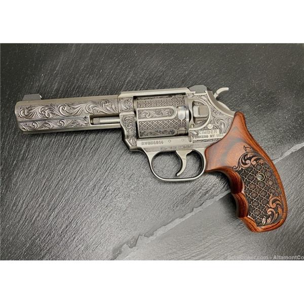 .357 Mag. K6s Stainless Kimber K6 DASA 4" Chateau Engraved by ALTAMONT - Exclusive 4 inch " barrel