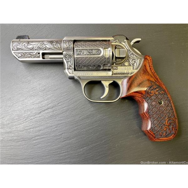 .357 Mag. K6s Stainless Kimber K6 DASA 3" Chateau Engraved by ALTAMONT - Exclusive 3 inch " barrel