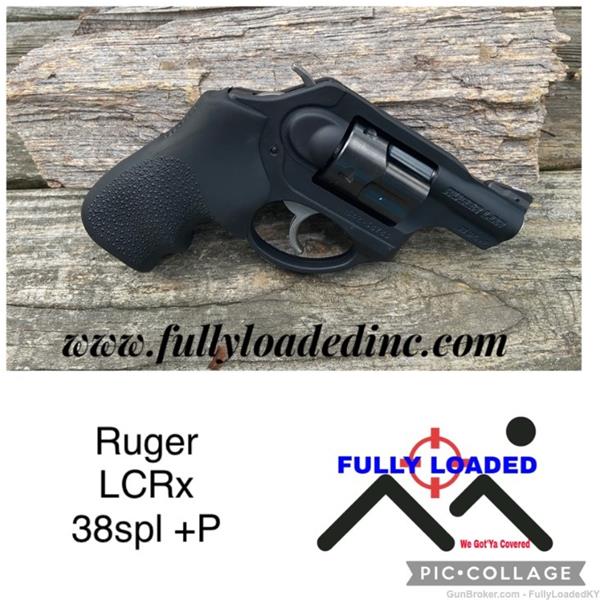 .38 Spl. Ruger / Sturm, & Co. NIB LCRx 38 Spl+P 5 Shot Revolver 5430 1.87" Actual Gun Pics! 736676054305 2 inch " barrel