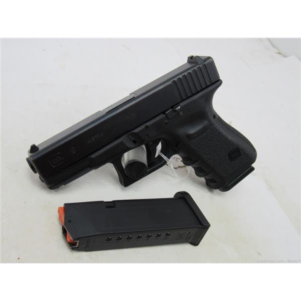 9mm Luger G19 Glock 19 Gen 3 w/Ext Slide Lock & 2 Mags Nice ! No Reserve