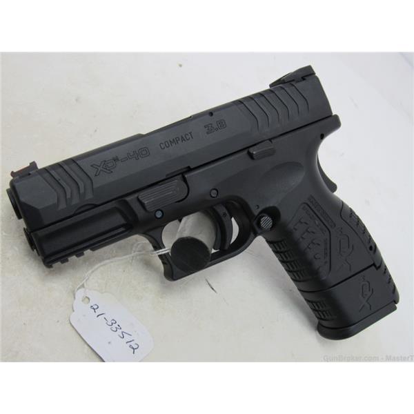.40 S&W Springfield Armory XDM-40 Compact 3.8 Nice ! 40 No Reserve