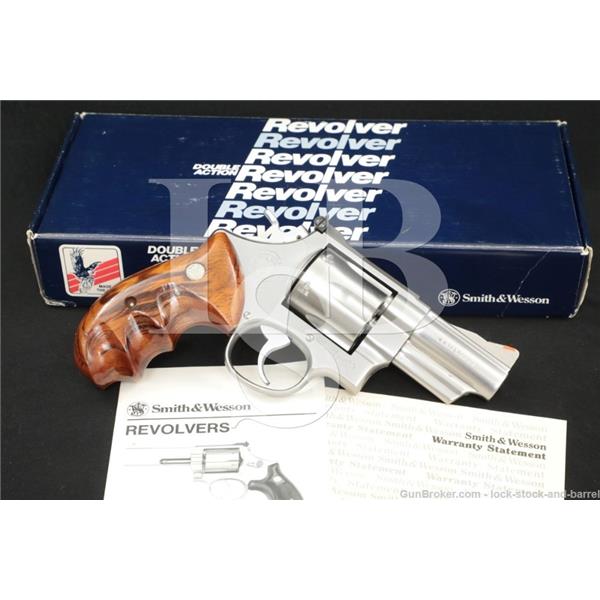 .44 Mag. Smith & Wesson / S&W Lew Horton Model 629-1 Mag 3" DA/SA Revolver 1985