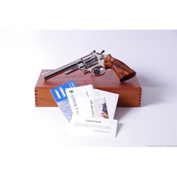 .44 Mag. Smith & Wesson / S&W 1979 29-2 Magnum 6 1/2'' Nickel NIC 7-588 inch " barrel