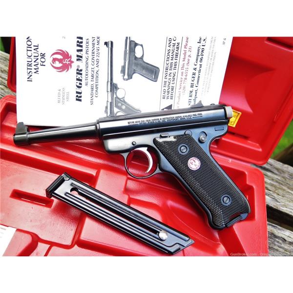 .22 LR Mark II Ruger / Sturm, & Co. MK 22 Semi-Auto Pistol 50th Anniversary from 1999 NOS NIB Mint! 5 inch " barrel