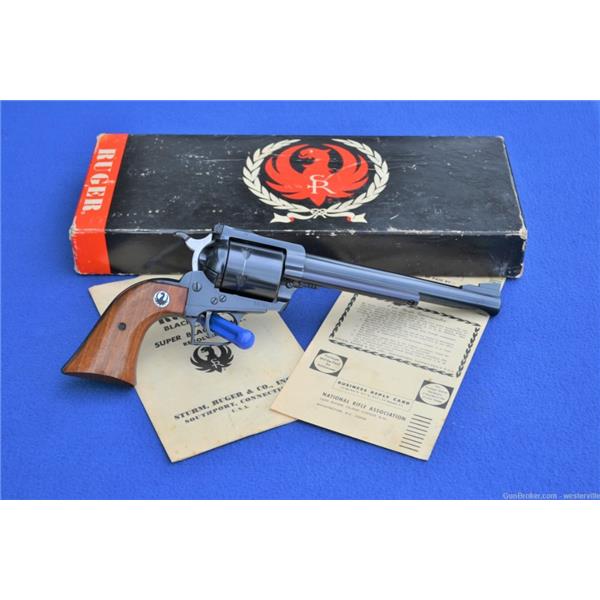 .44 Mag. Ruger / Sturm, & Co. Old Model Super Blackhawk 44 Mag 3 Screw w/ Box Magnum Black hawk 7 inch " barrel