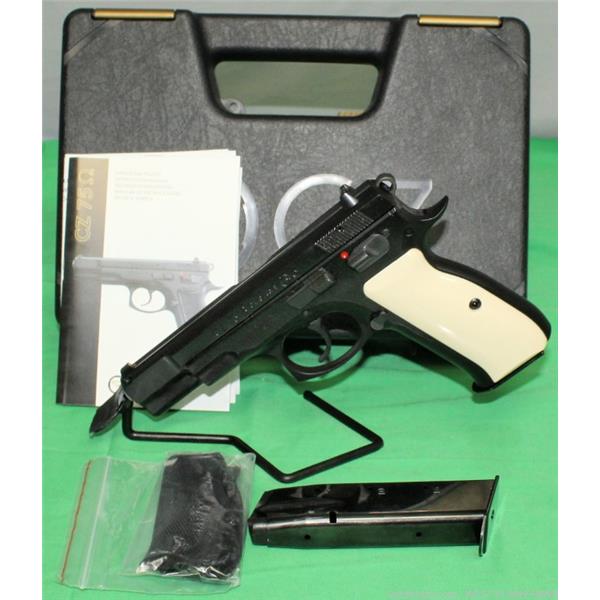 9mm Luger CZ 75 B OMEGA CZ-USA OMEGA, 9MM, 4.6" BRL, 16 RND G-2101104-9 4 inch " barrel