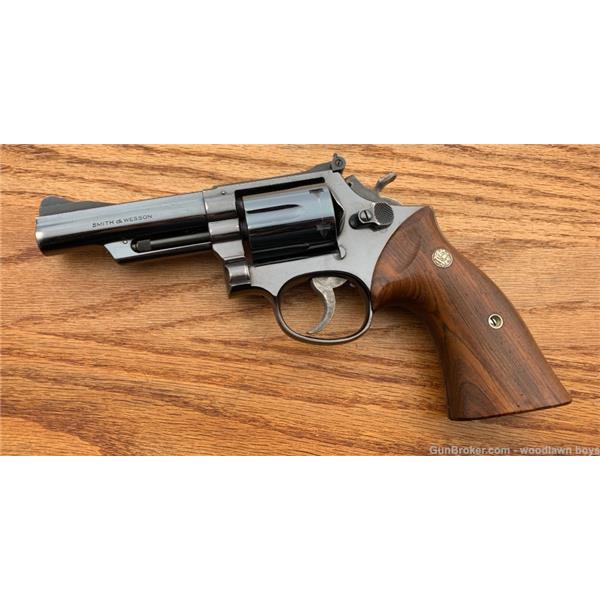 Other Model S&W 4" BLUE 357 COMBAT MAGNUM PRE-MOD 19 RARE SMOOTH TARGET STOCKS 1956 C&R