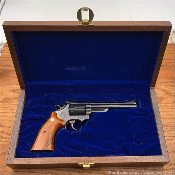 Other Model S&W 6" BLUE 357 COMBAT MAGNUM MOD 19-4 CALIFORNIA HIGHWAY PATROL 50th YEAR