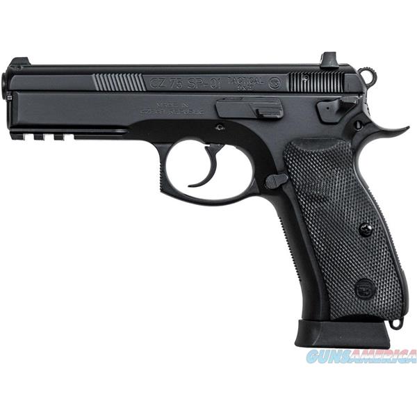 CZ-USA CZ 75 SP-01 Tactical 9mm 4.6" 18 Rds 91153 806703911533